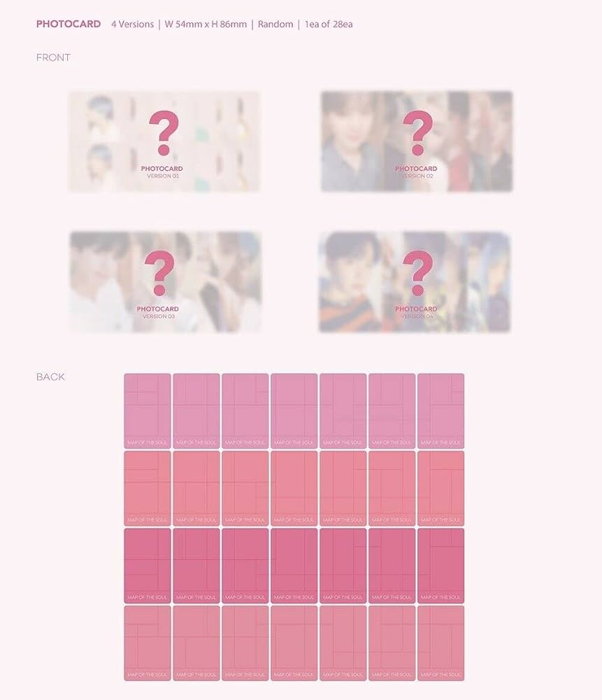 Amazon.co.jp: BTS MAP OF THE SOUL:PERSONA Album Ver.4 CD+76p